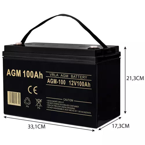 Akumulator AGM 12V 100AH
